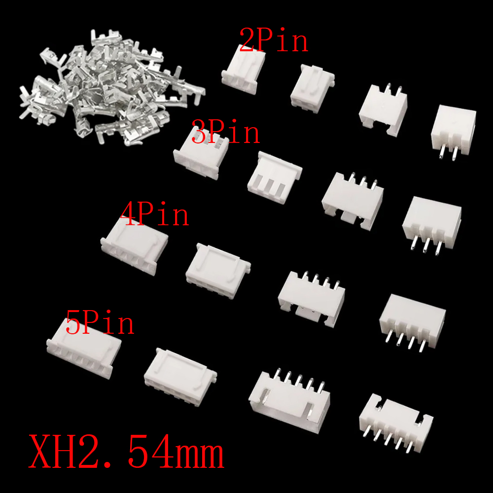 Male Female Header Pin - Terminales de conector JST XH2.54, carcasa