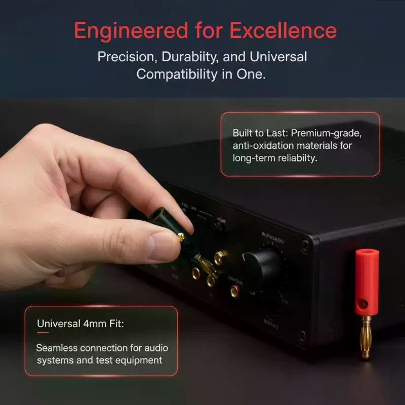Diy Audio Electronics Projects - Juego de terminales de enchufe tipo
