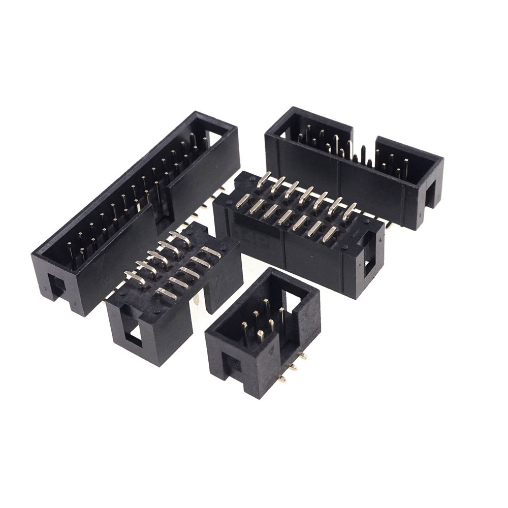 Male Female Header Pin - 100 unidades de conectores SMT tipo