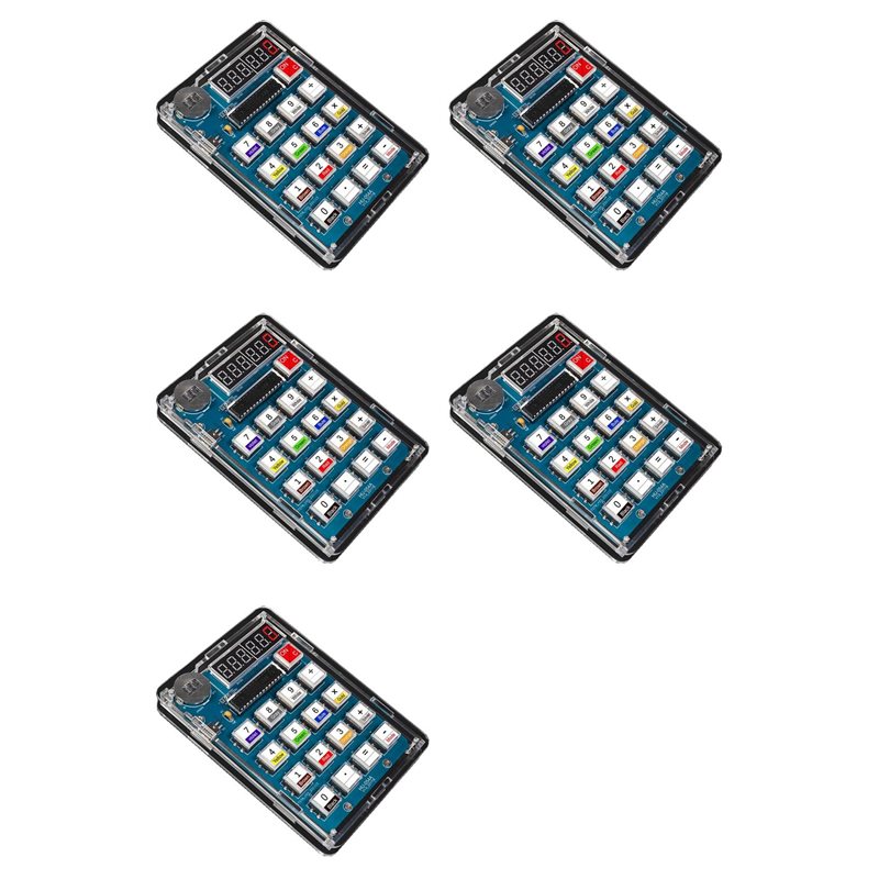 Homemade Diy Electronics - Kit de Bricolaje para Calculadora QWE-5X,