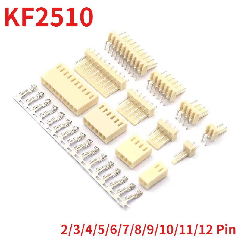 Male Female Header Pin - 50 Uds KF2510 2P 3P 4P
