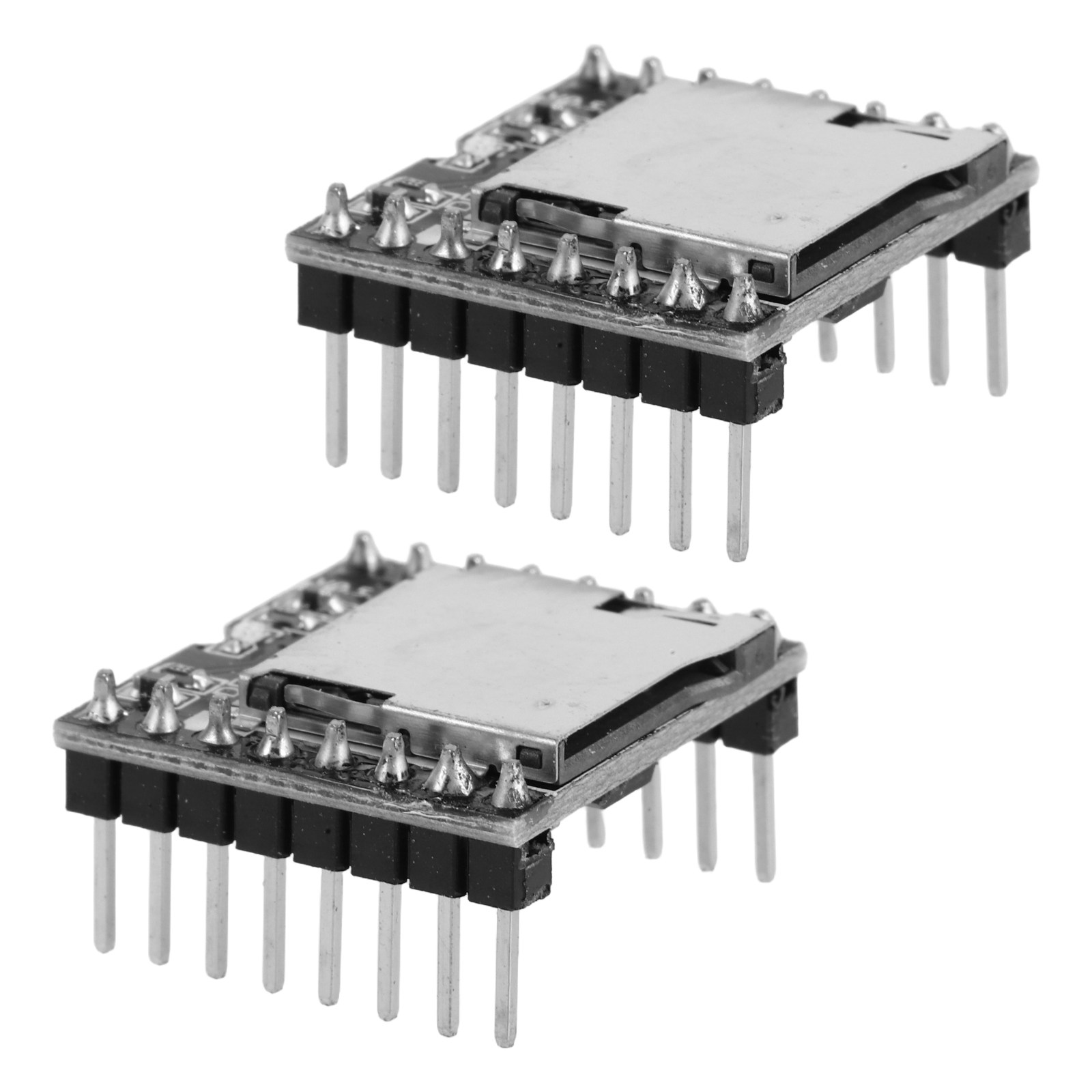 Diy Audio Electronics Projects - 2 Unidades Dfplayer Mini Módulo Reproductor