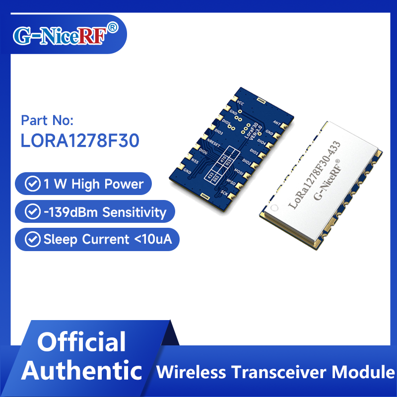 Rf 433Mhz Module - G-NiceRF | 2 uds LoRa1278F30 1W