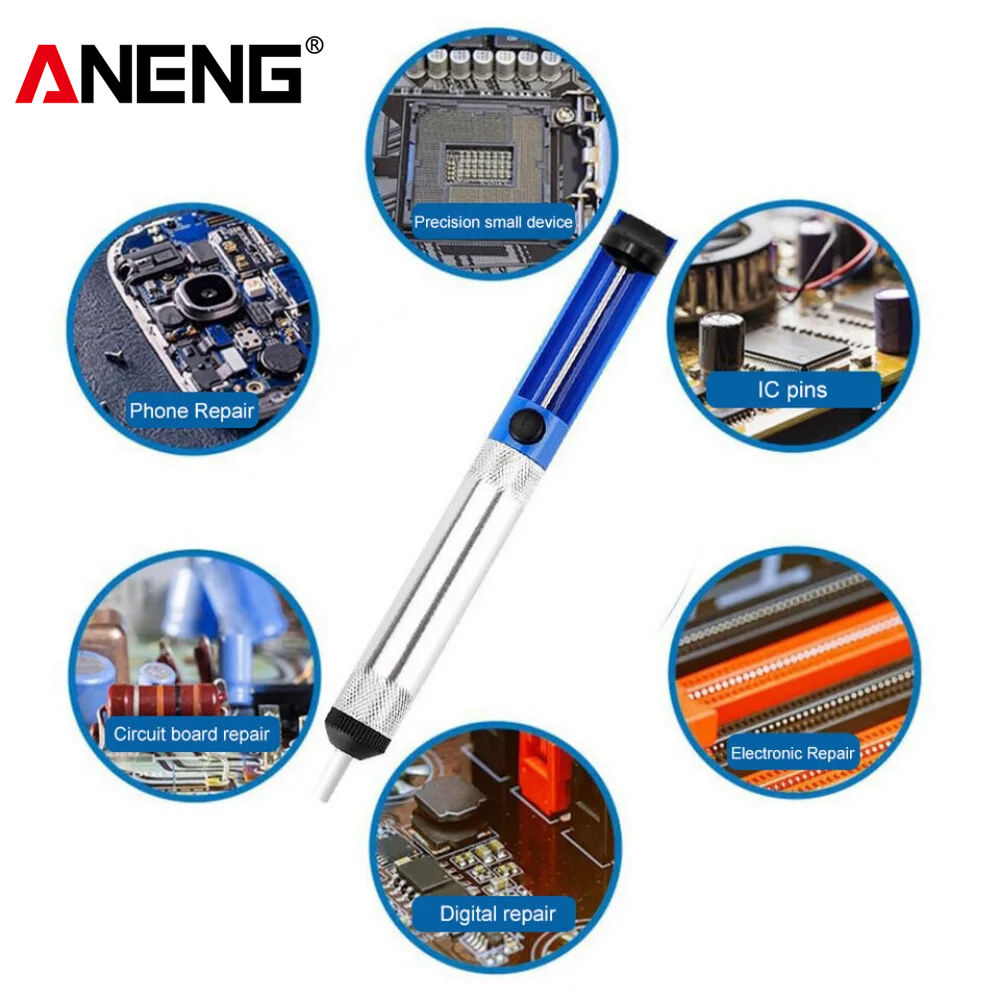 Diy Electronics Lab - ANENG-bomba para desoldar, desoldador de hierro,