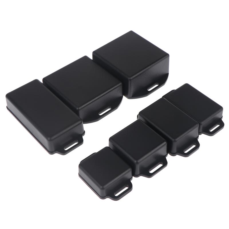 Diy Electronic Components - Juego de cajas de plástico negro