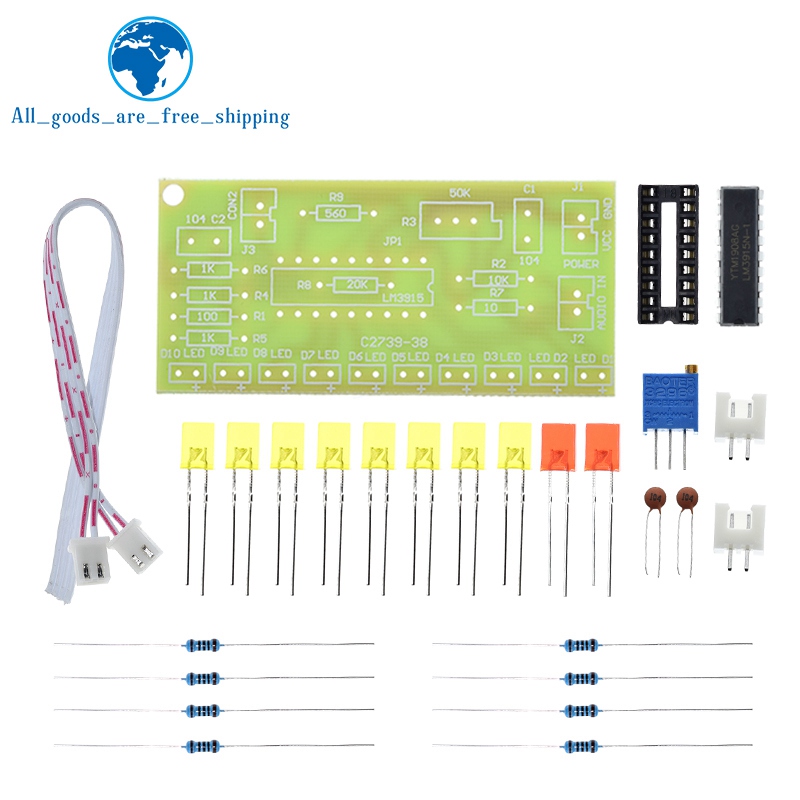 Diy Audio Electronics Kit - TZT 1/3 Uds LM3915 divertido 10