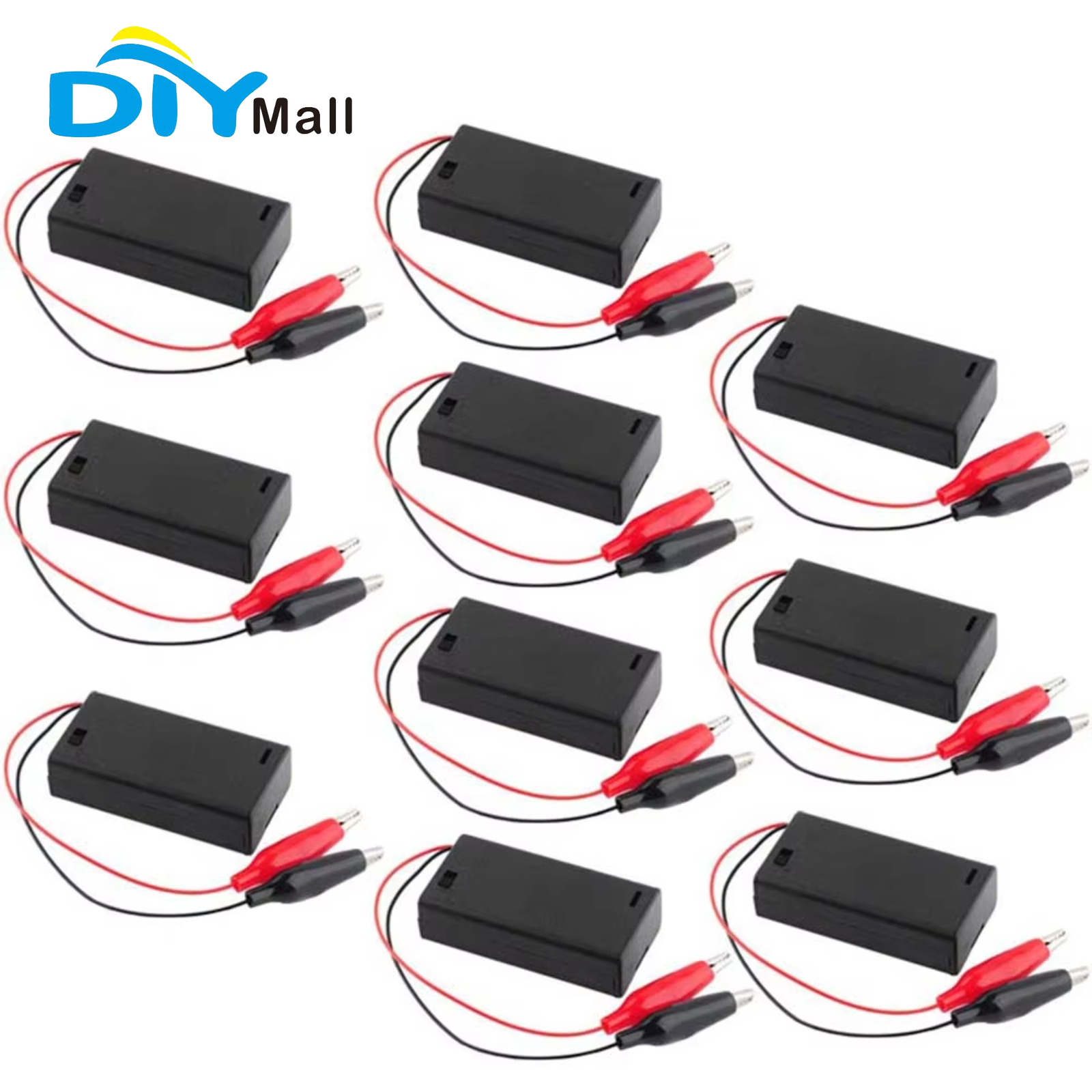 Diy Innovative Electronics - 10 juegos de cajas de pilas