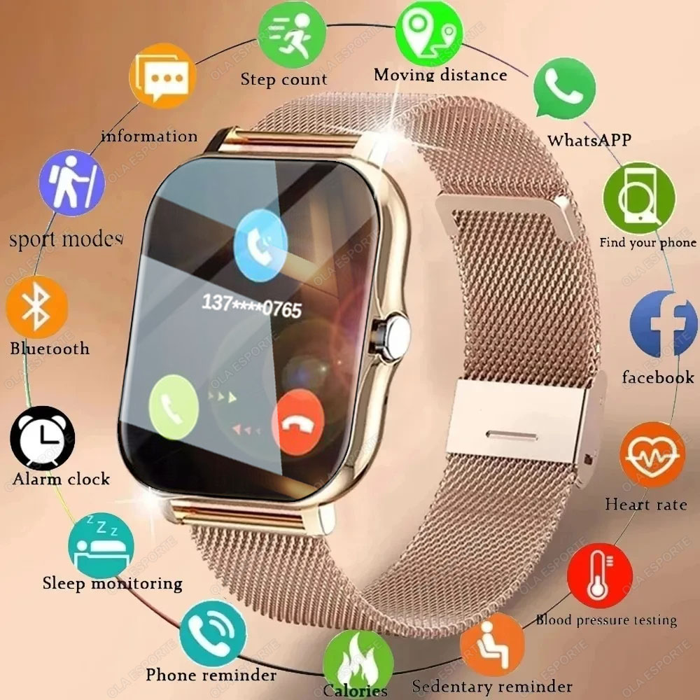 Diy Electronics Watch - Reloj Inteligente 2026 con Pantalla HD