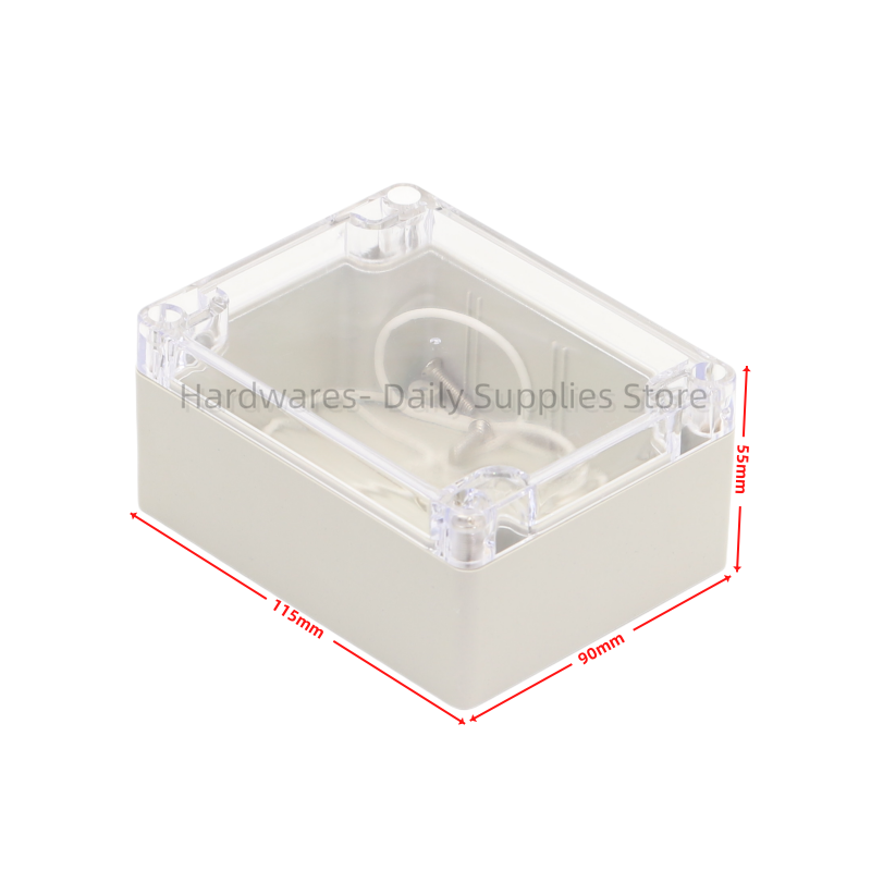 Diy Enclosure For Electronics - Caja de plástico impermeable de 115x90x55mm,