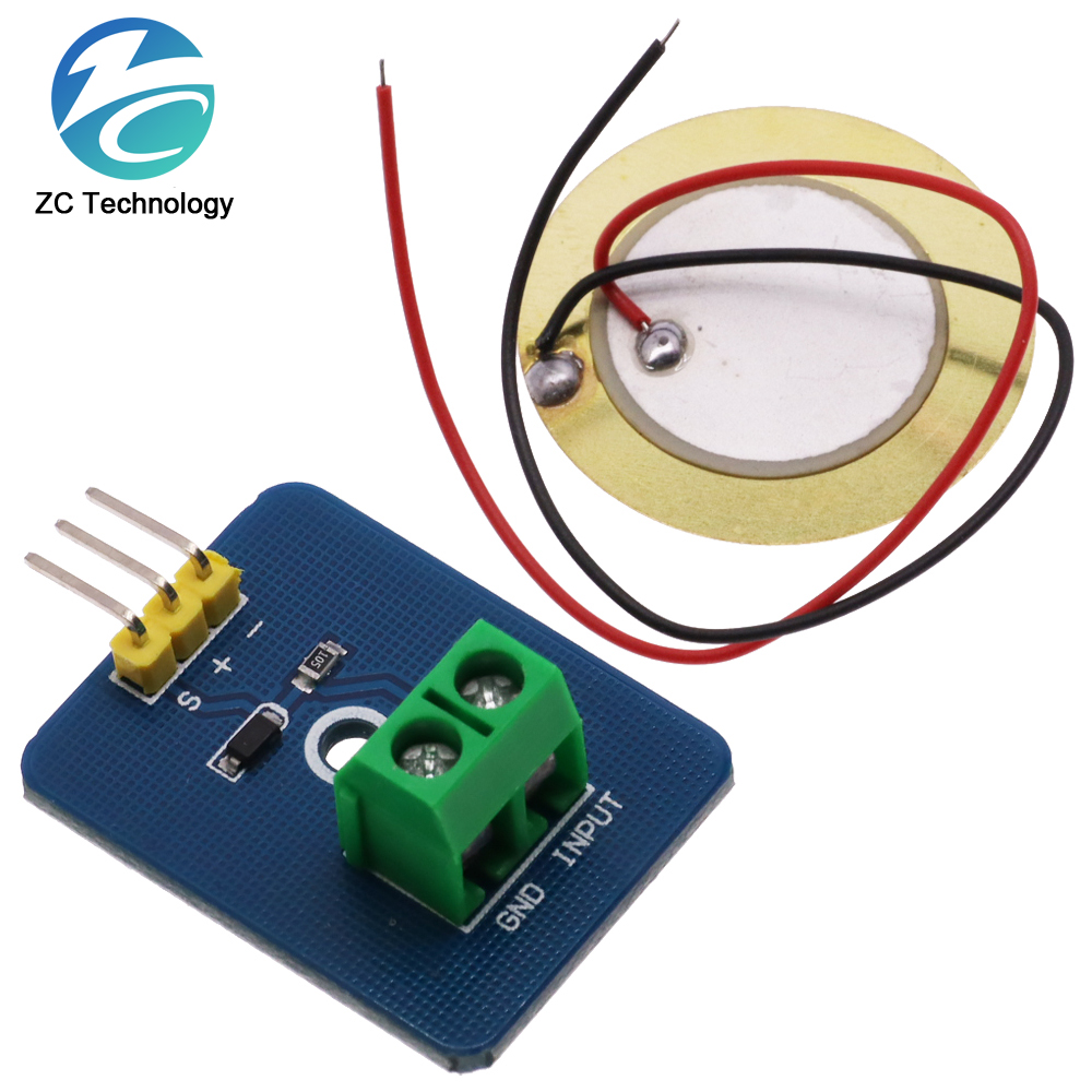 Diy Analog Electronics - Módulo de Sensor de vibración piezoeléctrico