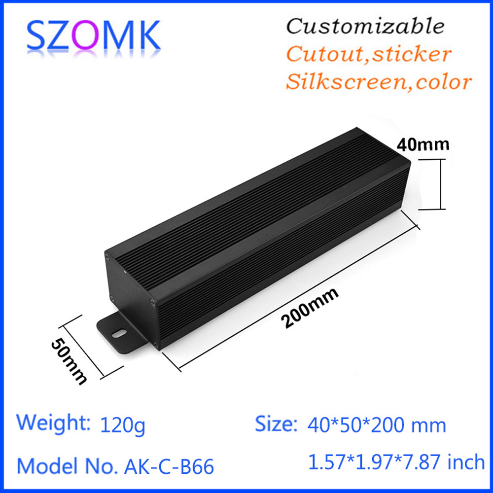 Diy Enclosure For Electronics - Caja de aluminio de 40x50x200mm, caja
