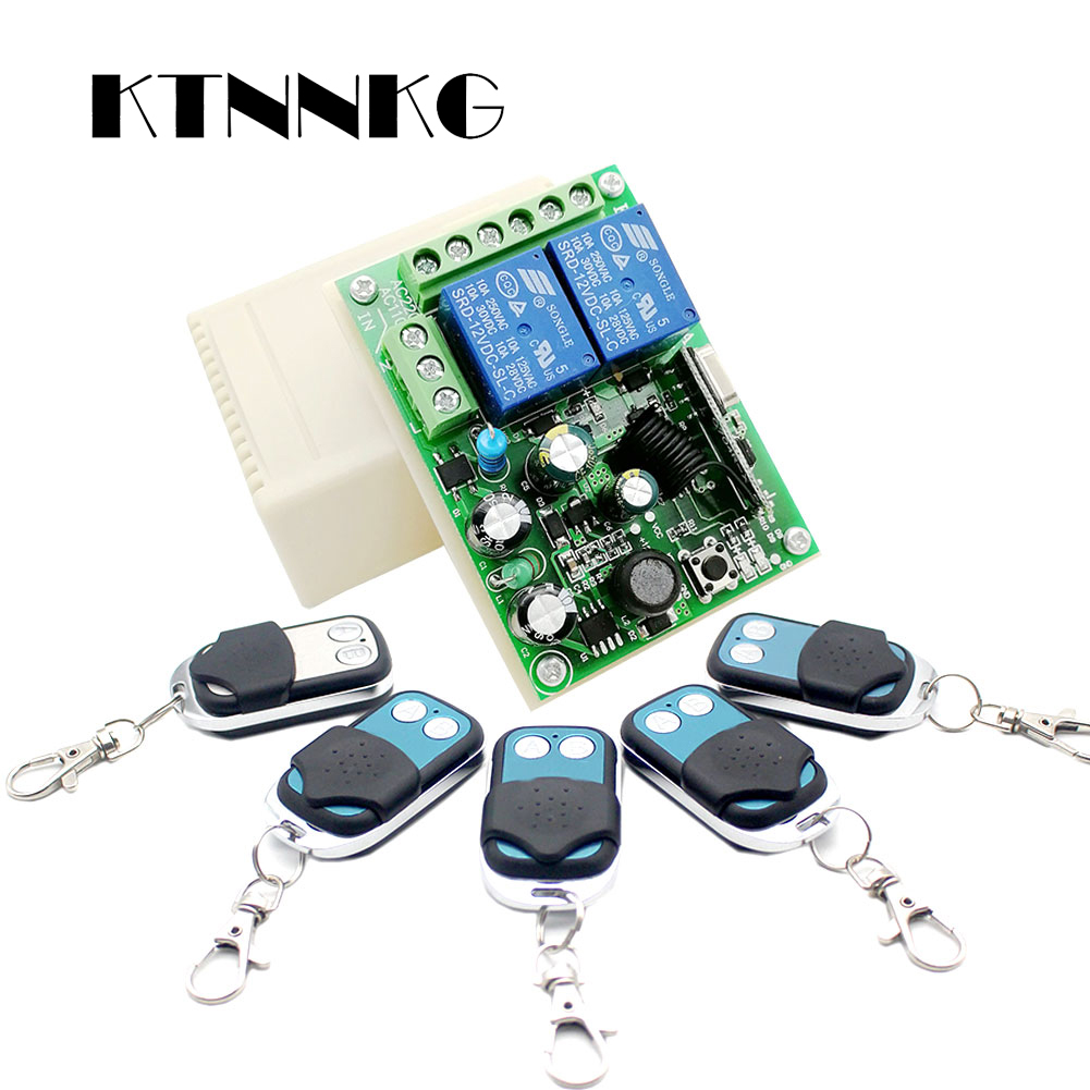 Rf 433Mhz Module - Interruptor de Control remoto inalámbrico Universal,