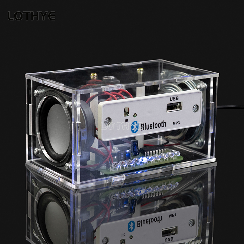 Diy Electronic Components - Mini Altavoz Bluetooth de doble canal