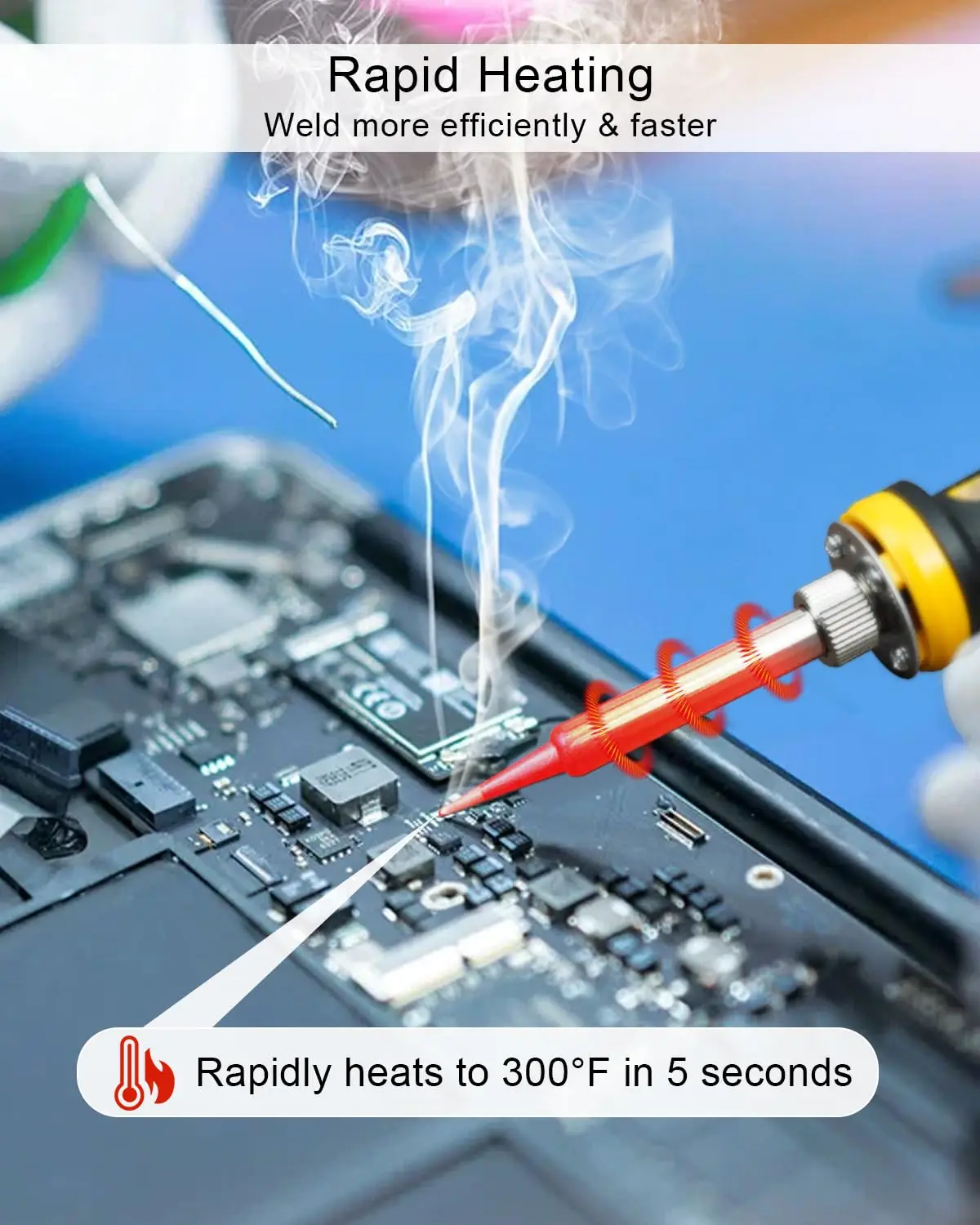 Kit de soldador portátil Compa - Diy Electronics Repair Kit reseña y precio