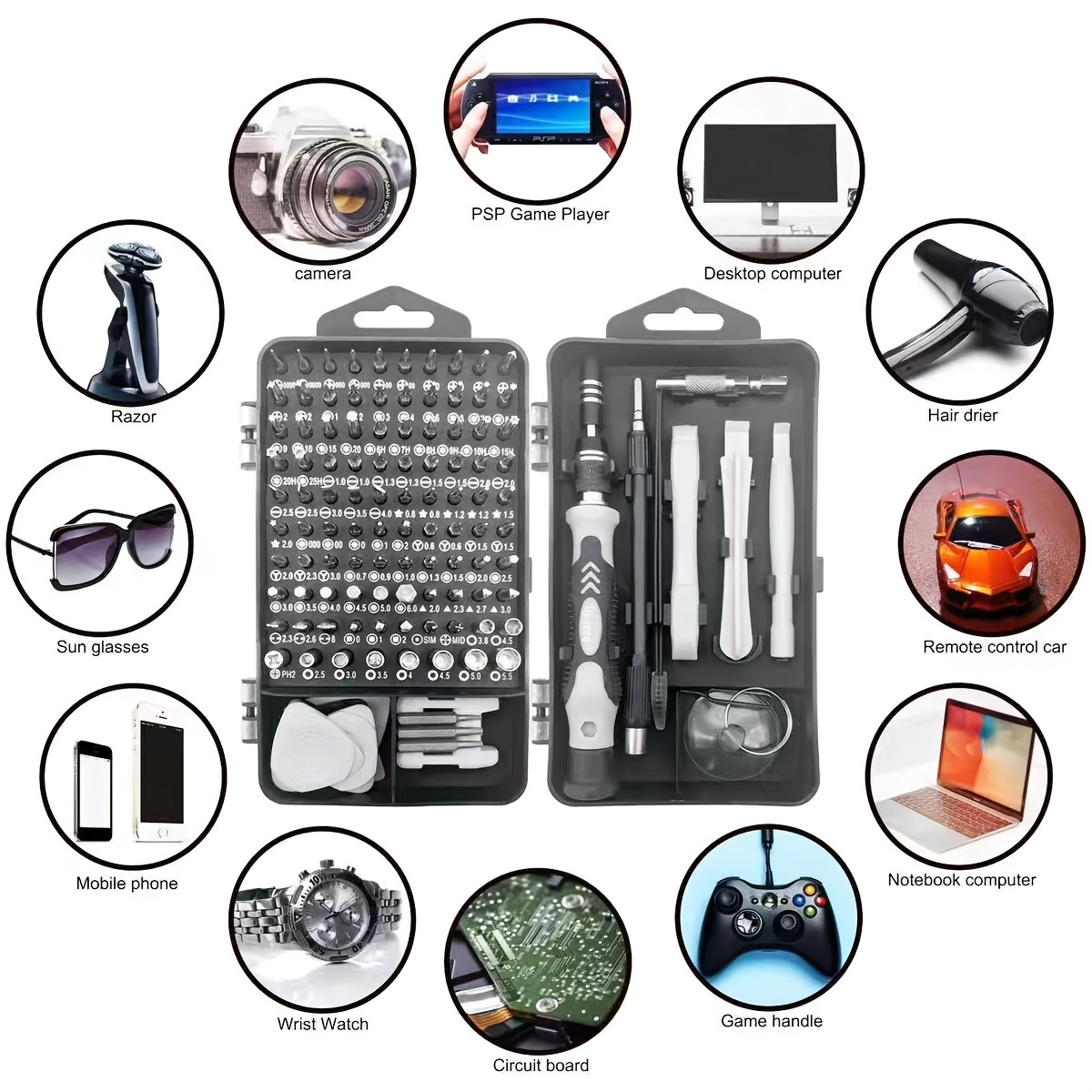 Juego de puntas de destornilla - Diy Electronics Repair Kit reseña y precio