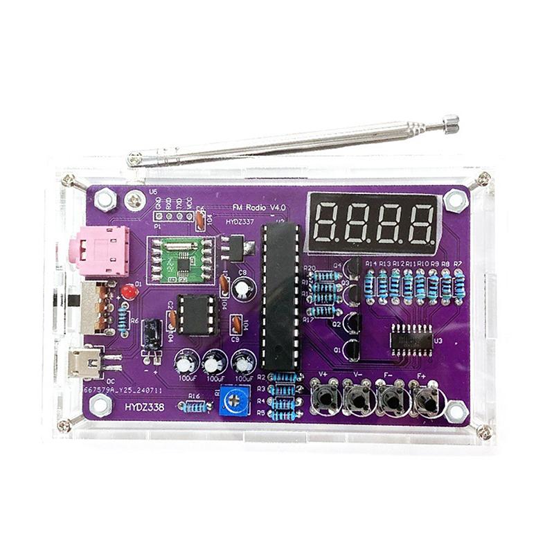 Kit de Radio FM de Doble Canal - Diy Electronics Kits For Adults reseña y precio