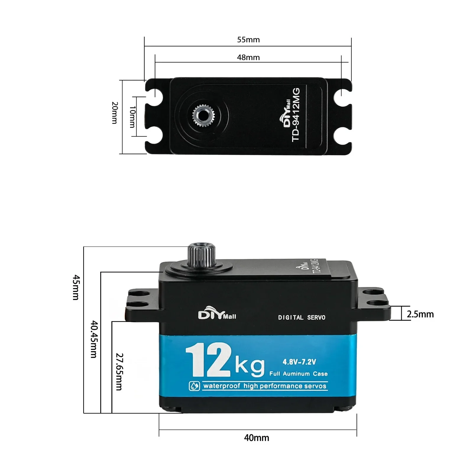 Motor de cepillo de carbono pa - Servo Motor Sg90 reseña y precio