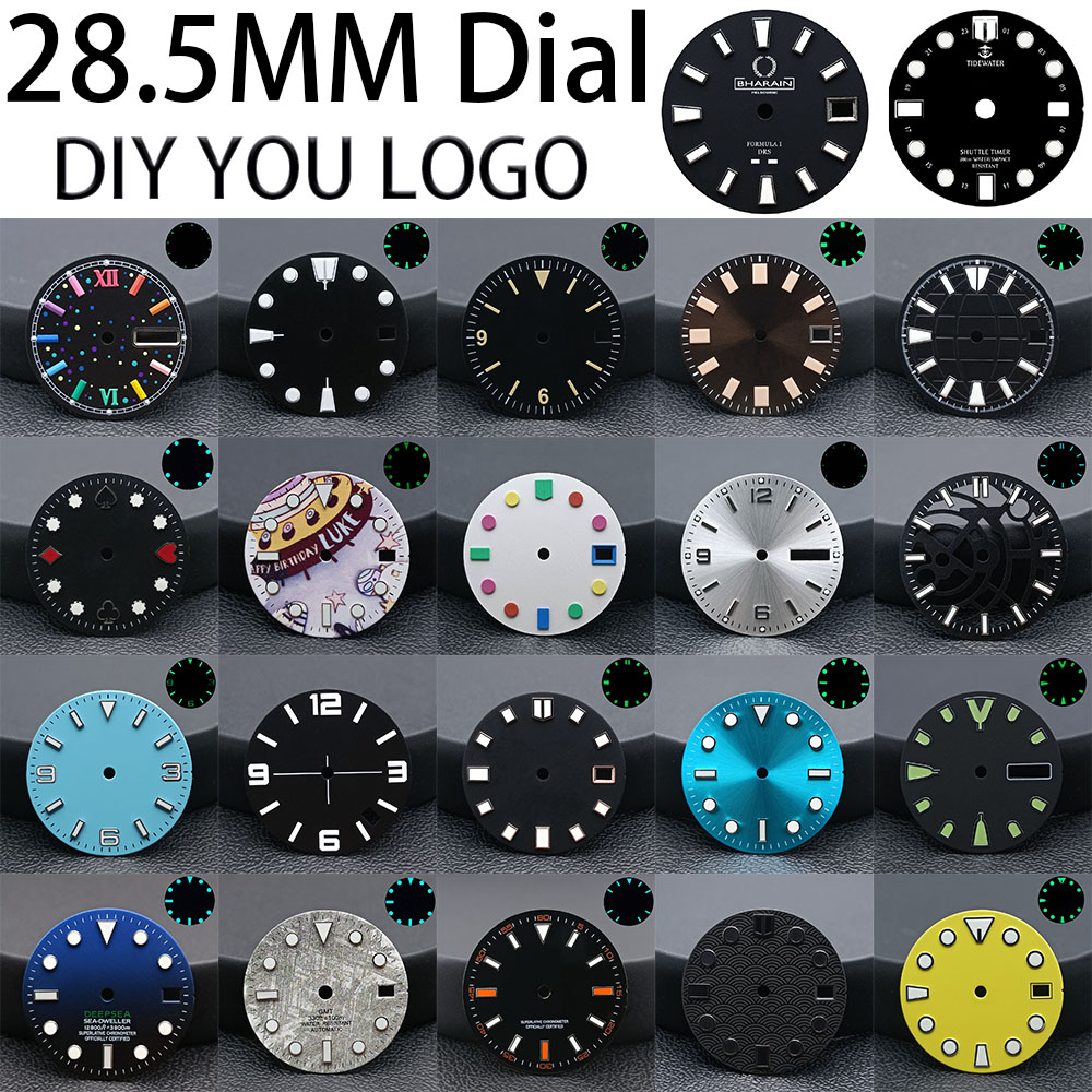 Esfera luminosa de 28,5 mm de  - Diy Electronics Watch reseña y precio