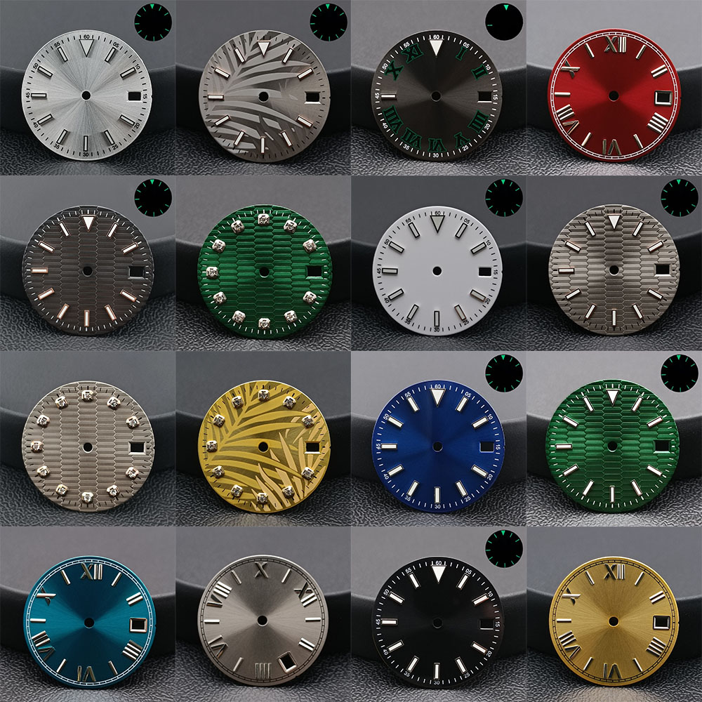 Esfera luminosa de 28,5 mm de  - Diy Electronics Watch reseña y precio