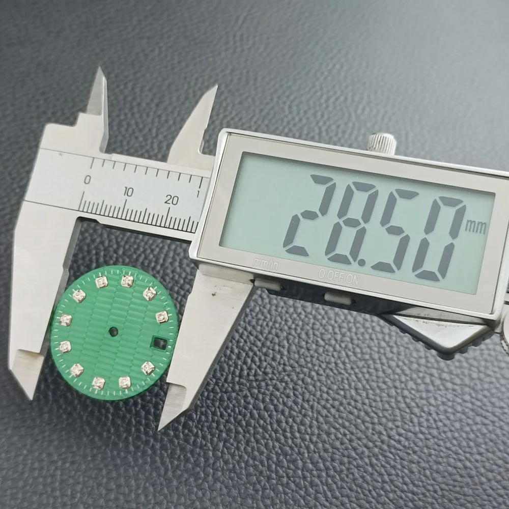 Esfera luminosa de 28,5 mm de  - Diy Electronics Watch reseña y precio