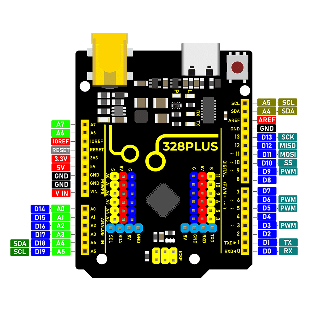 Keyestudio UNO R3 40Project Ki - Diy Electronics Online reseña y precio