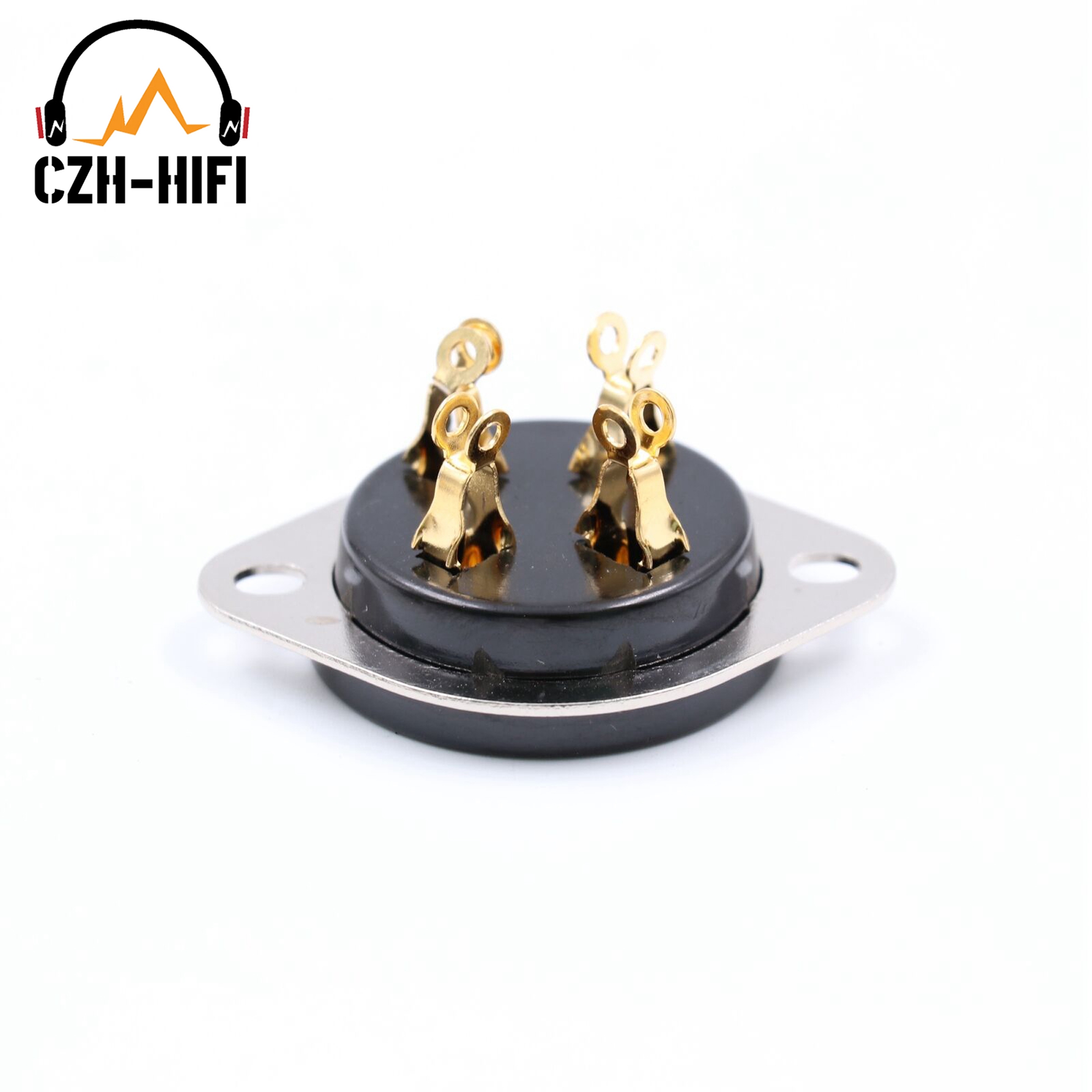 Base de válvula de baquelita 4 - Diy Electronic Components reseña y precio