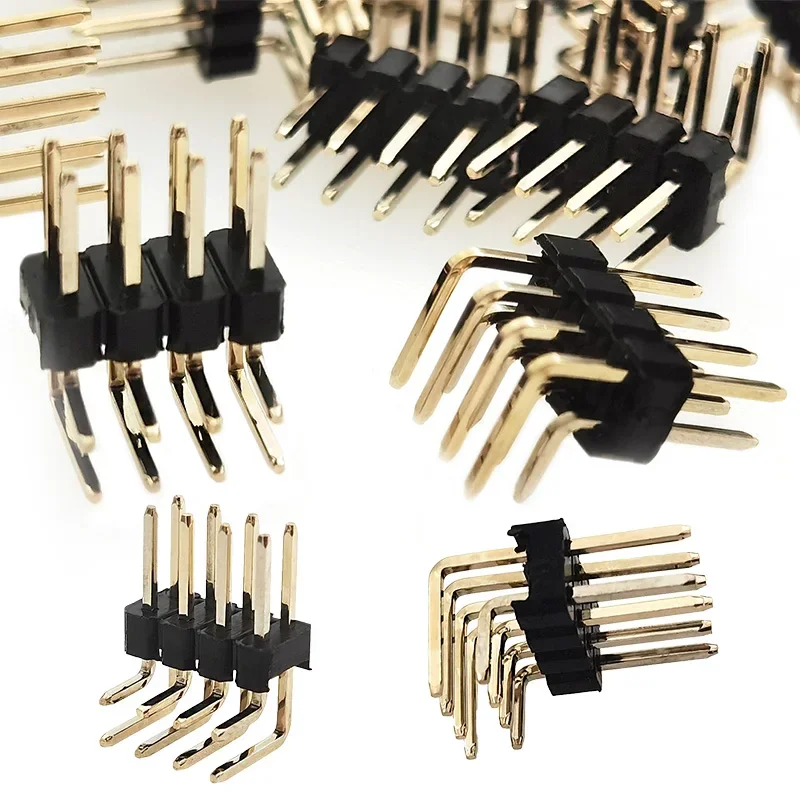 100 unidades Conector de tira  - Male Female Header Pin reseña y precio