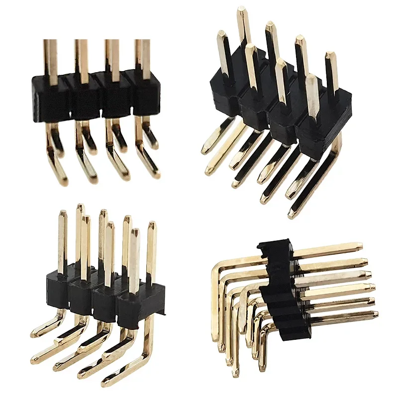 100 unidades Conector de tira  - Male Female Header Pin reseña y precio
