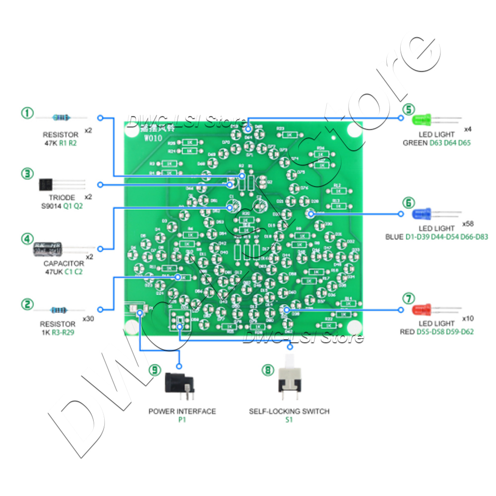 Campanas oscilantes de laborat - Diy Electronics Lab reseña y precio