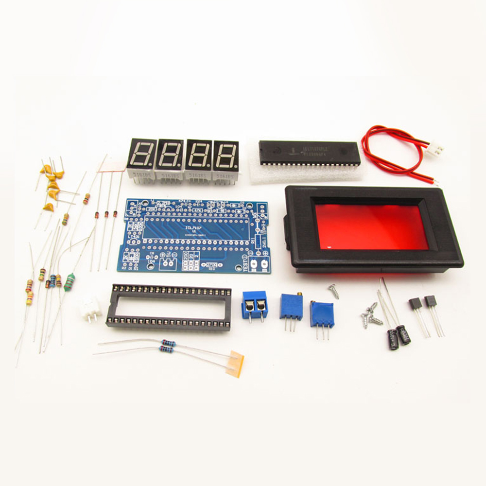 Kit de Voltímetro ICL7107, Pie - Diy Analog Electronics reseña y precio