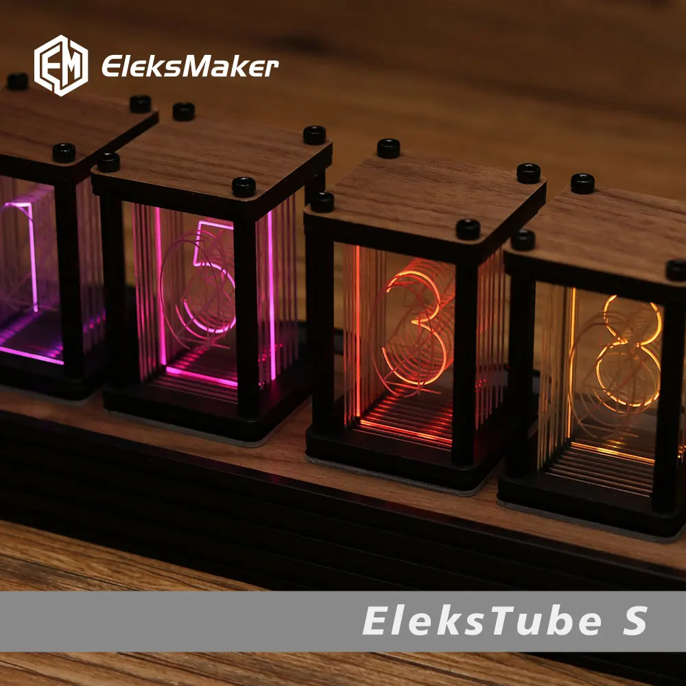 Reloj de tubo RGB Nixie, reloj - Diy Electronics Ideas reseña y precio