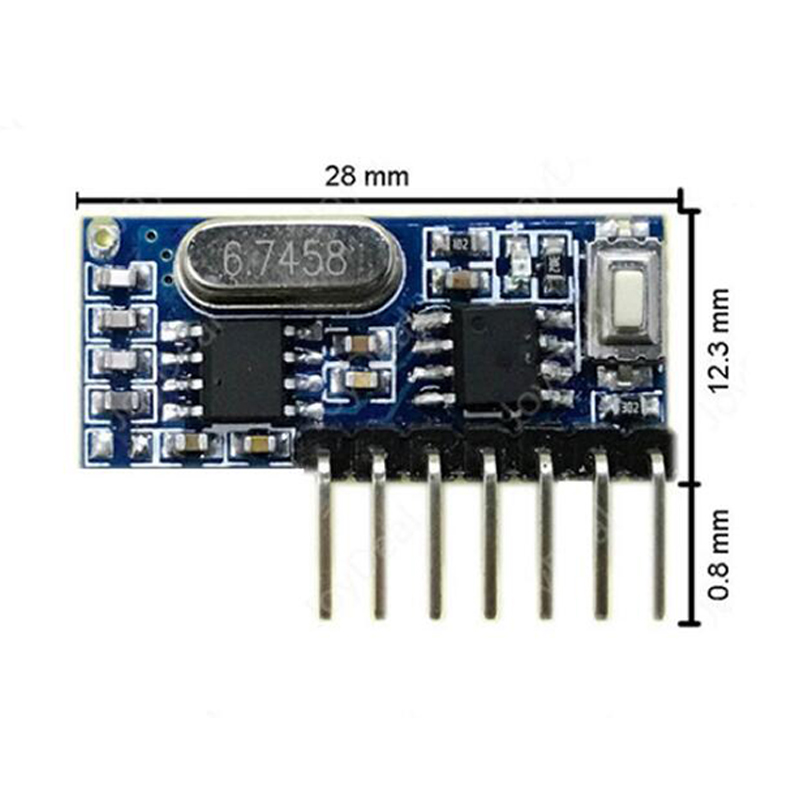 10 Uds 433Mhz receptor RF módu - Rf 433Mhz Module reseña y precio
