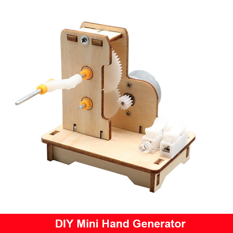 Mini generador de mano DIY, Ki - Diy Kit Elektronik reseña y precio