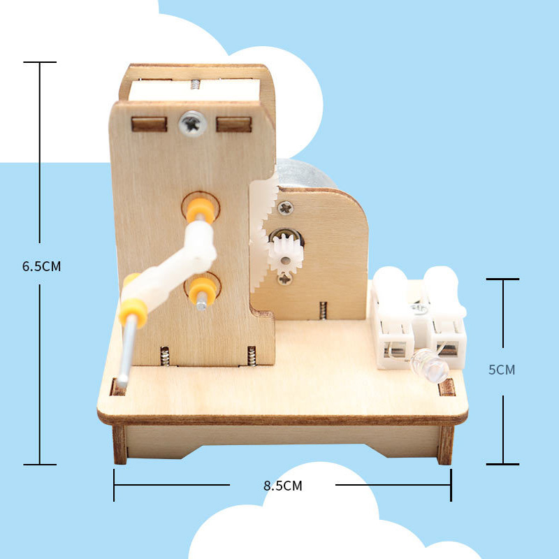 Mini generador de mano DIY, Ki - Diy Kit Elektronik reseña y precio