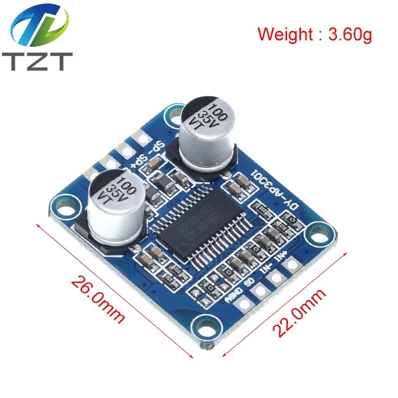 Módulo amplificador Digital de - Diy Audio Electronics Kit reseña y precio
