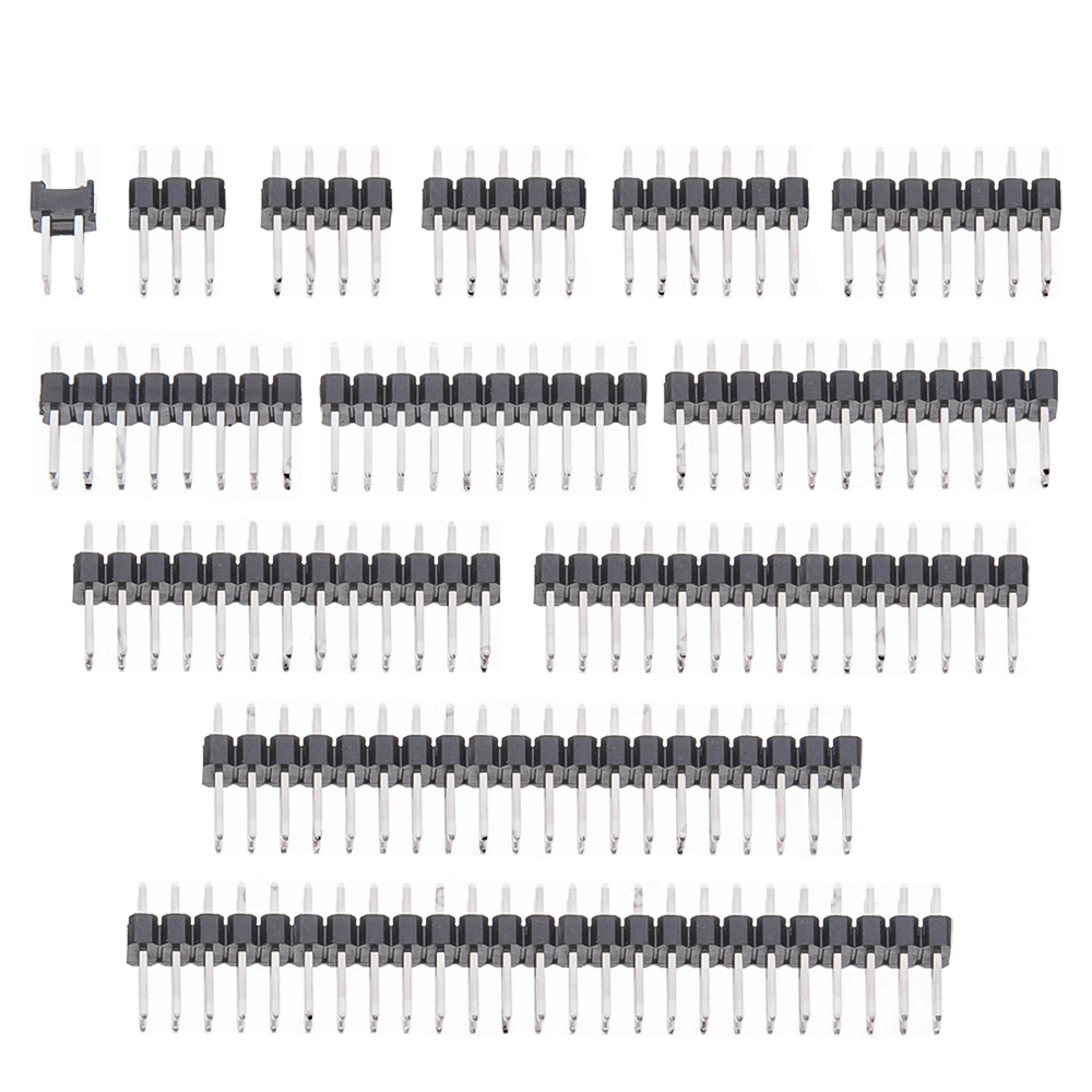 10PCS 2.54MM 2 * 2/3/4/6/8/10/ - Male Female Header Pin reseña y precio