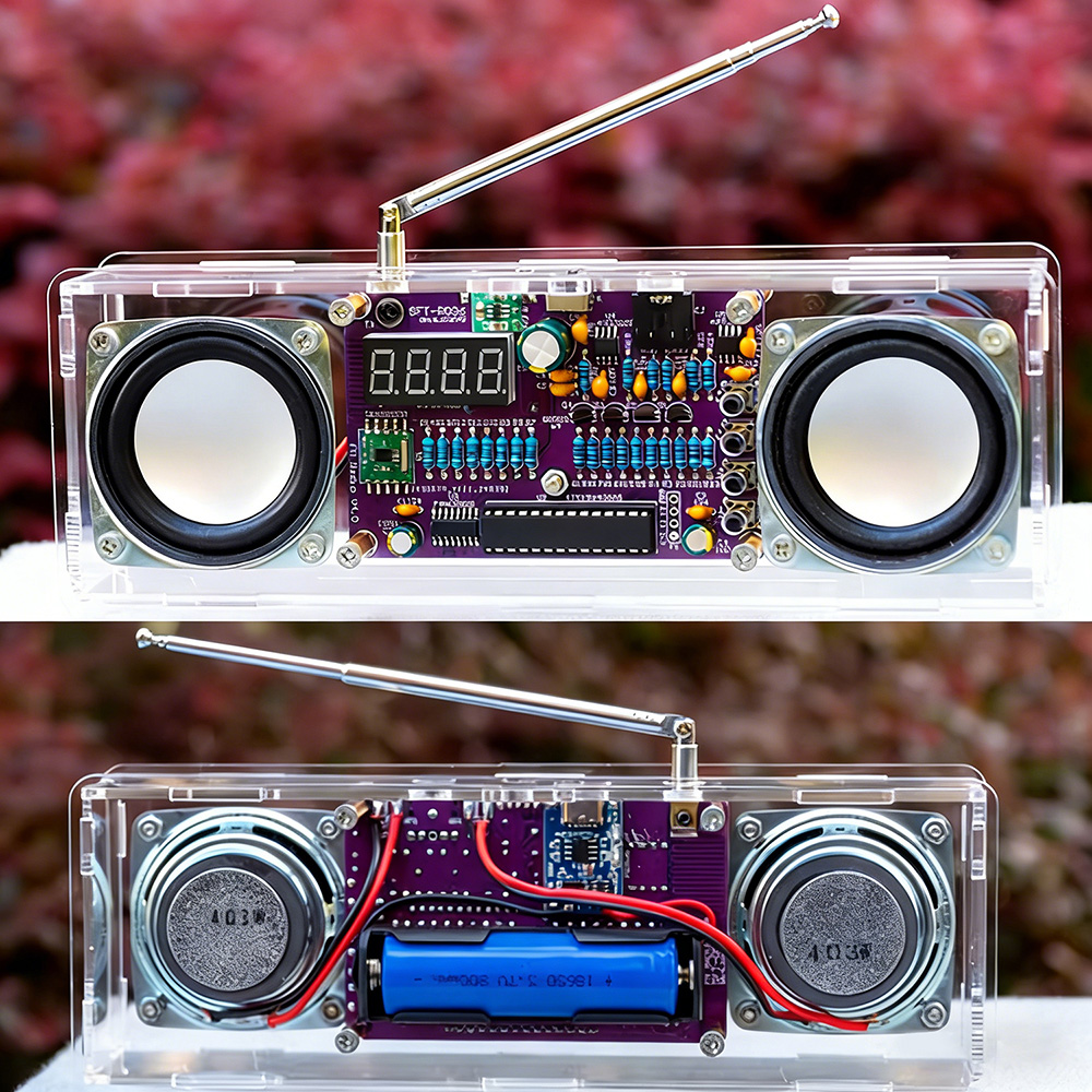 Kit de Radio FM de Doble Canal - Diy Audio Electronics Kit reseña y precio