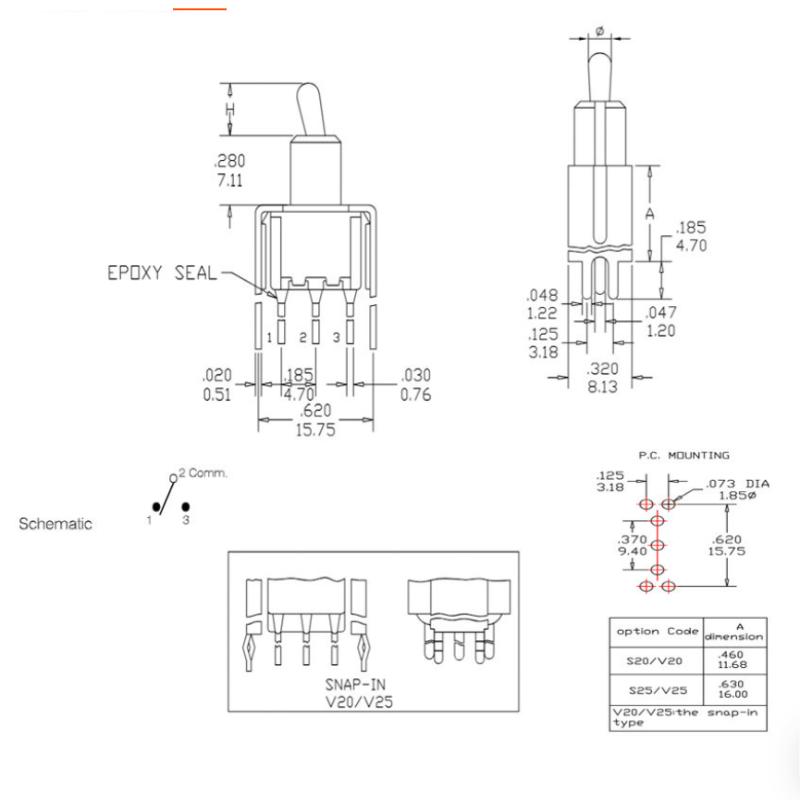 Interruptor de Palanca Innovad - Diy Innovative Electronics reseña y precio