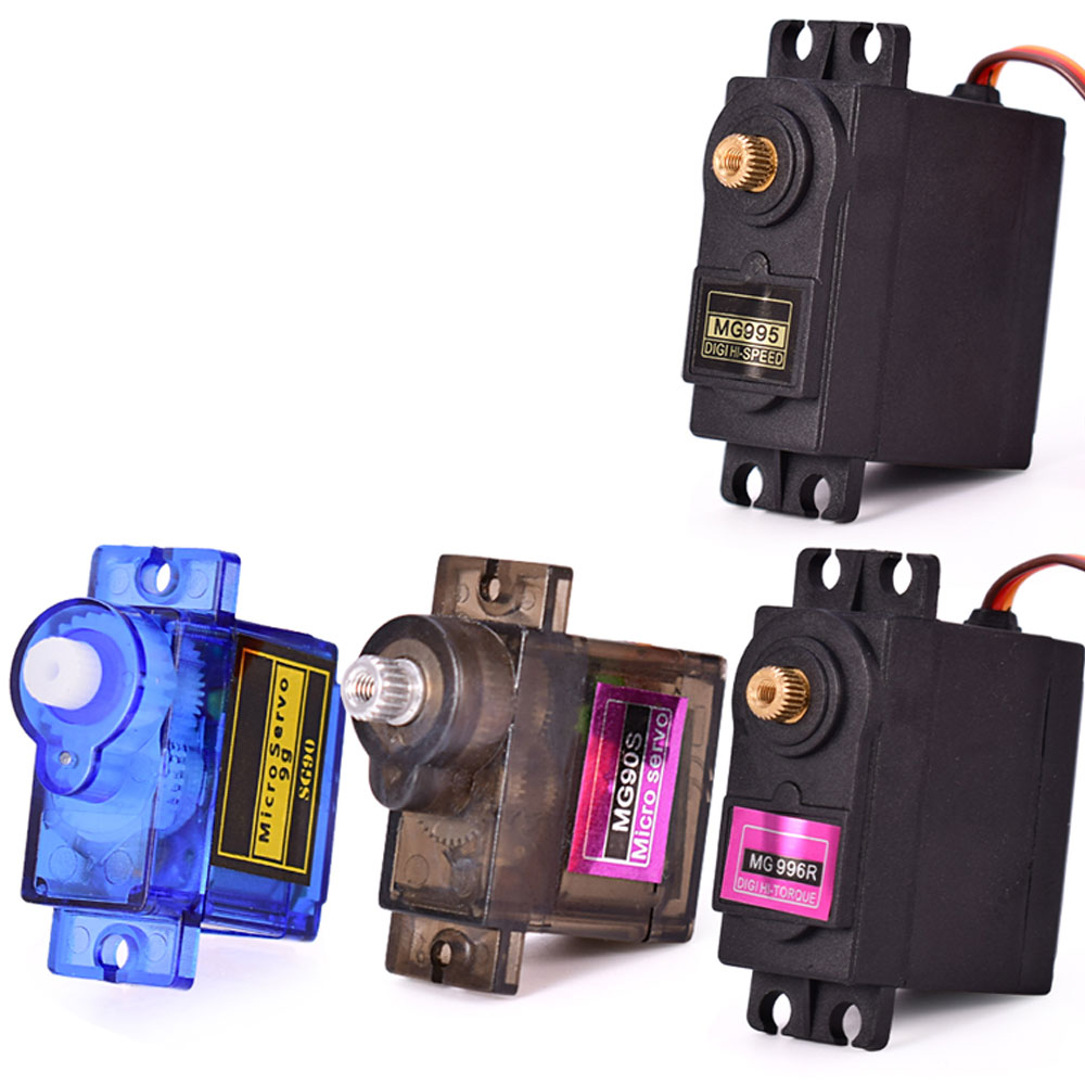 Juego de Micro Servomotores MG - Servo Motor Sg90 reseña y precio
