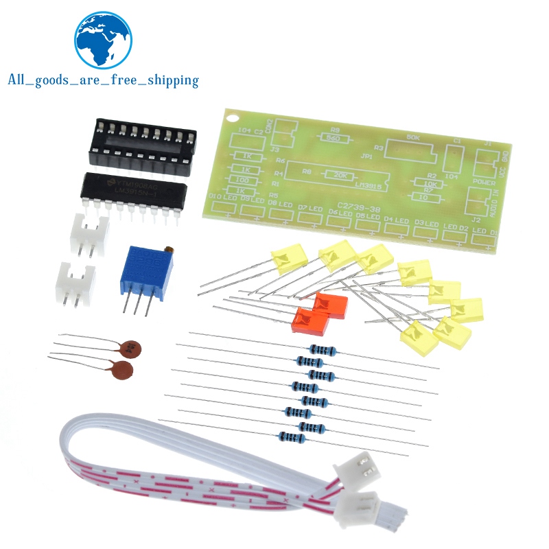 TZT 1/3 Uds LM3915 divertido 1 - Diy Audio Electronics Kit reseña y precio