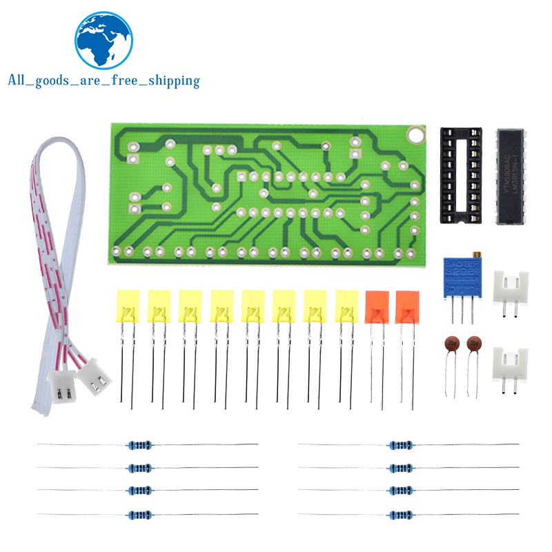 TZT 1/3 Uds LM3915 divertido 1 - Diy Audio Electronics Kit reseña y precio