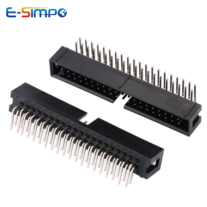 10 Uds DC3 2,54mm DIP RA ángul - Male Female Header Pin reseña y precio