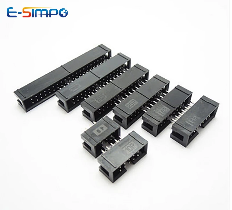 10 Uds DC3 2,54mm DIP RA ángul - Male Female Header Pin reseña y precio