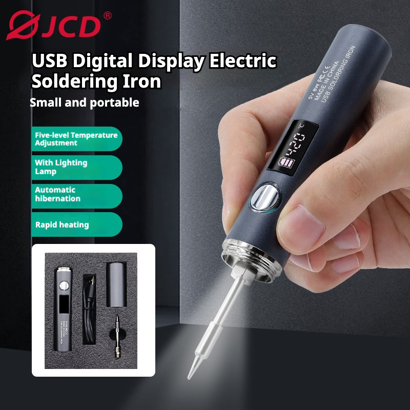 Soldador USB Tipo-C, 5 Velocid - Diy Electronics Lab reseña y precio