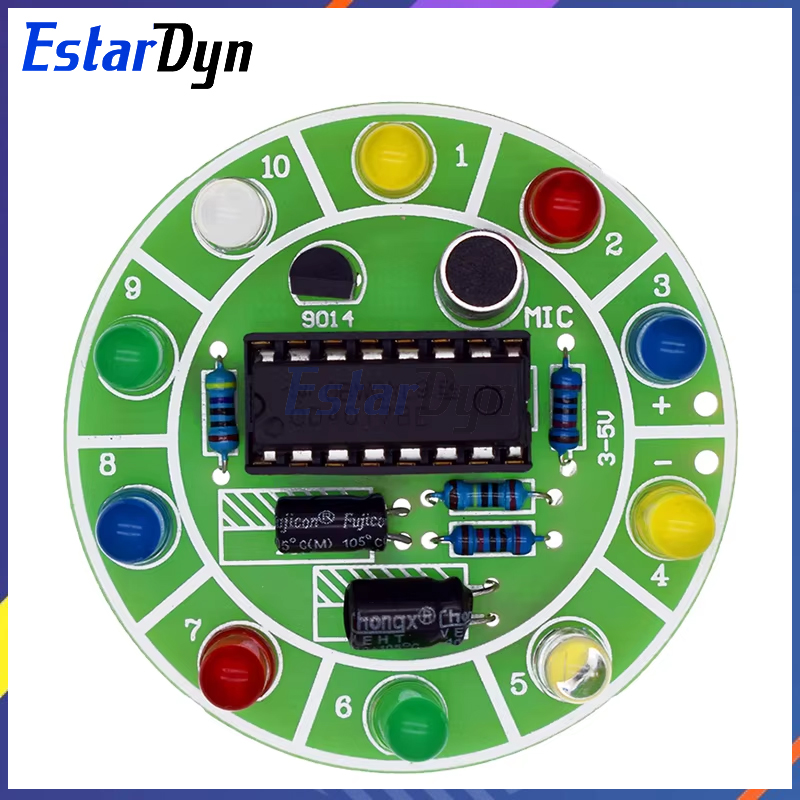 Estardyn CD4017 kit de luz LED - Diy Electronics Lab reseña y precio