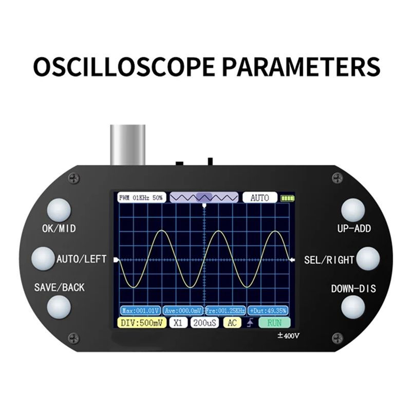 Osciloscopio Digital innovador - Diy Innovative Electronics reseña y precio