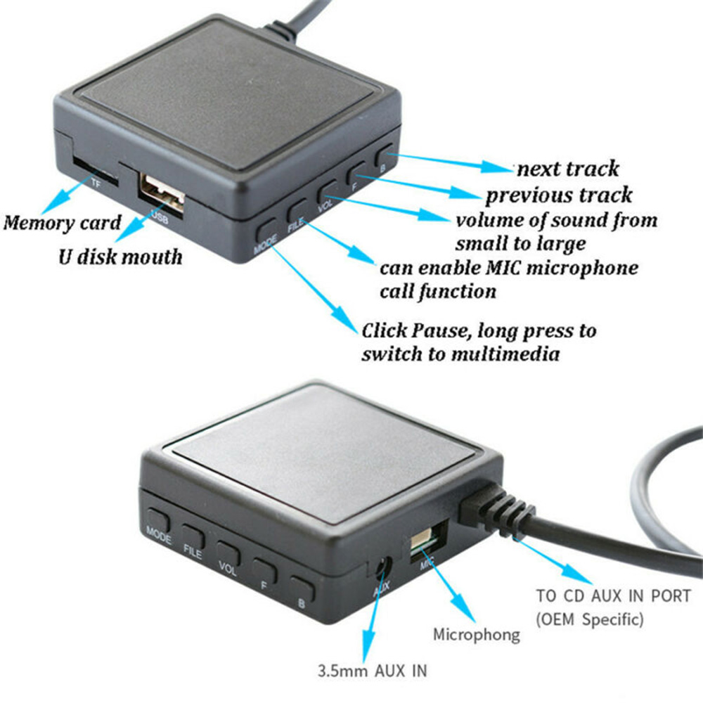 Adaptador de música USB BT 5,0 - Diy Audio Electronics Kit reseña y precio
