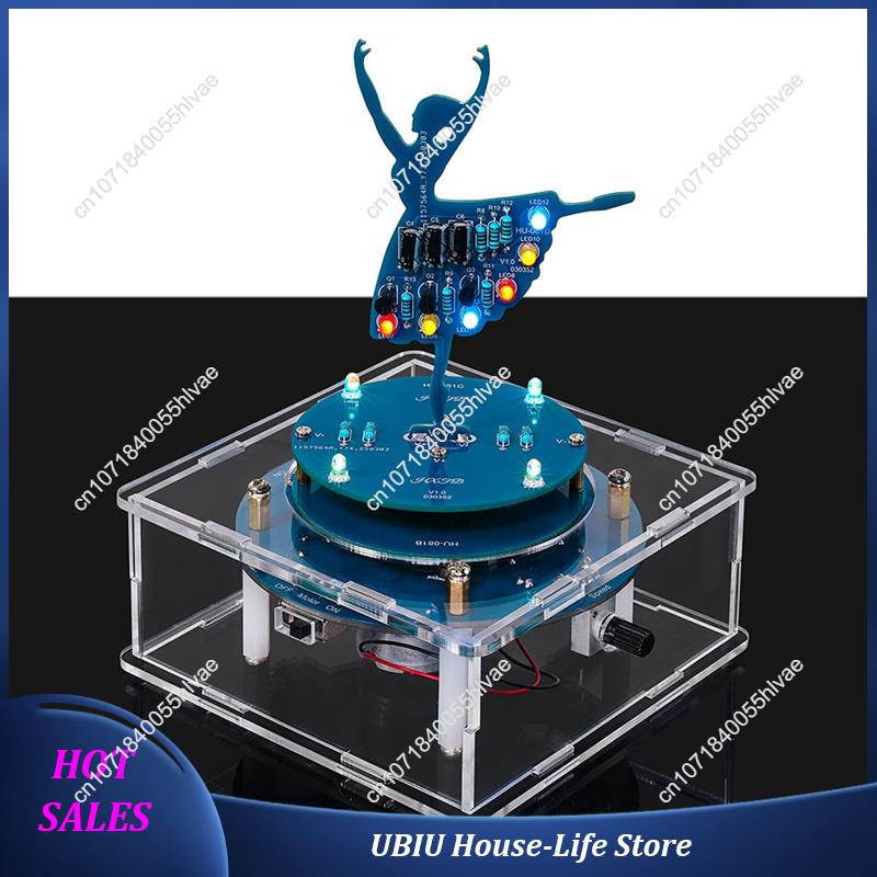 Caja de música giratoria, Kit  - Diy Electronics To Sell reseña y precio