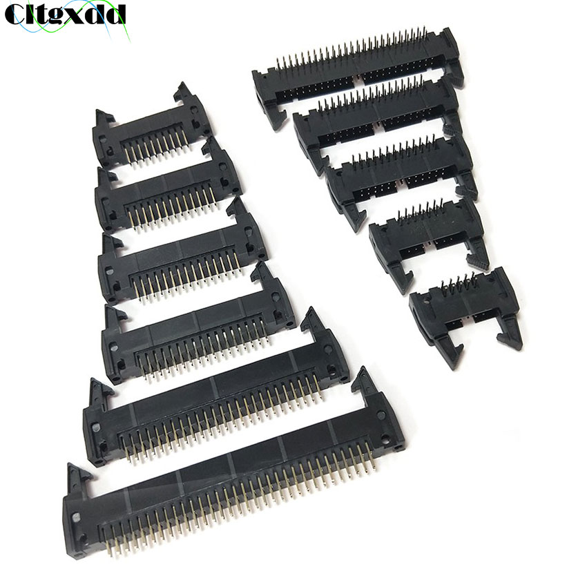 10 unidades de conectores IDC  - Male Female Header Pin reseña y precio