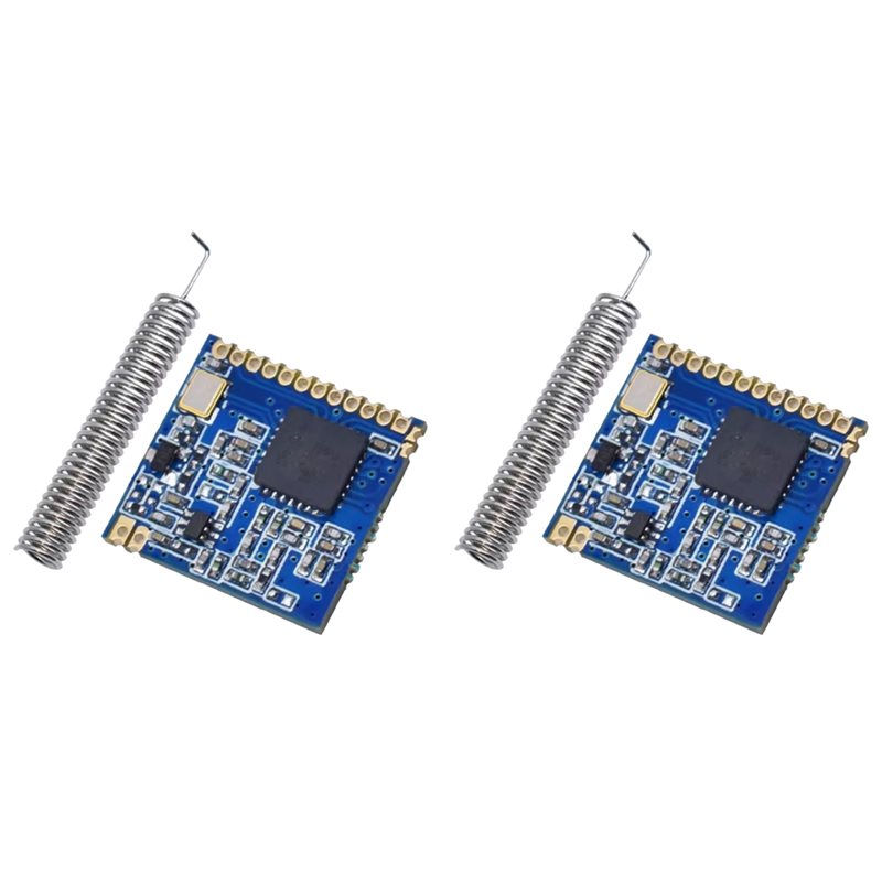 2 módulos inalámbricos Lora SX - Rf 433Mhz Module reseña y precio